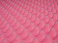 Eggcrate Pink Anti-Static Foam (2PK) 72"x80"